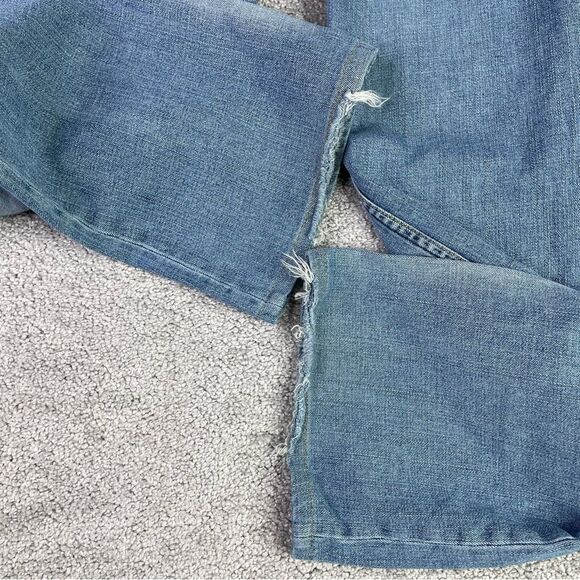 Silver Jeans Lael Women's 29X30.5 Blue Bootcut Low Rise Light Demin Stretch - Picture 6 of 16